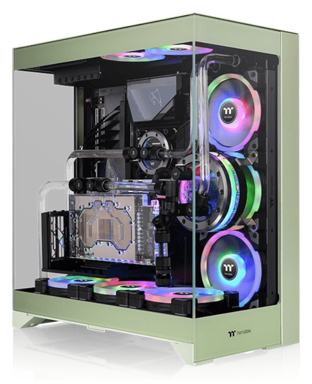 Thermaltake CTE E550 TG Midi Tower Verde