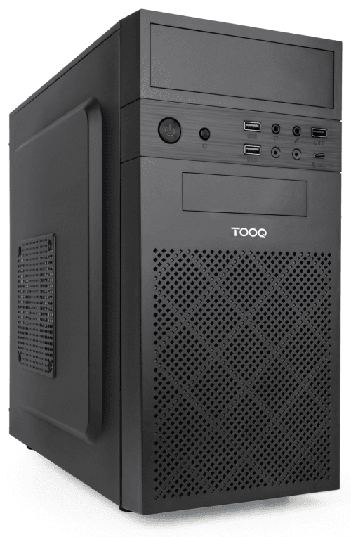 TooQ Caja Minitorre Micro-ATX “ISOBOX ULTRA”, Negra