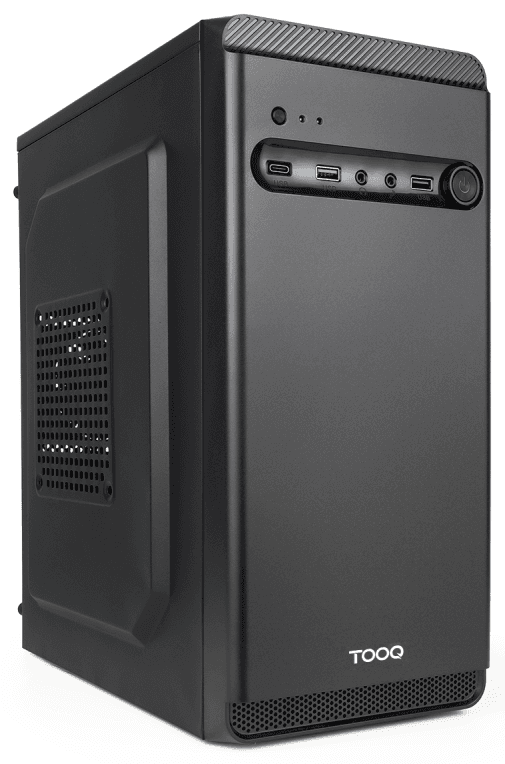TooQ Caja Minitorre Micro-ATX “DODEKA ULTRA” Negra