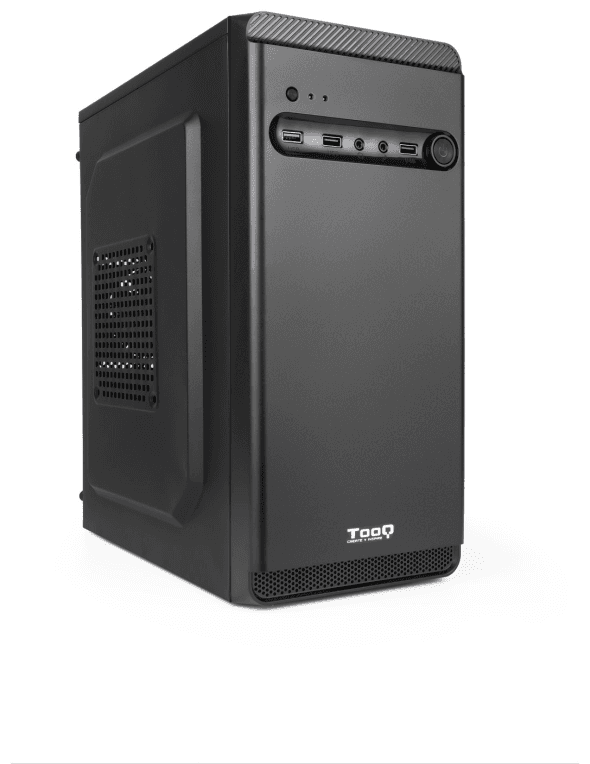 TooQ Caja Minitorre Micro-ATX Negra