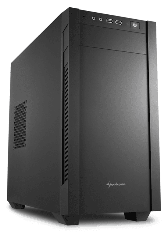 Sharkoon S1000 Torre Negro
