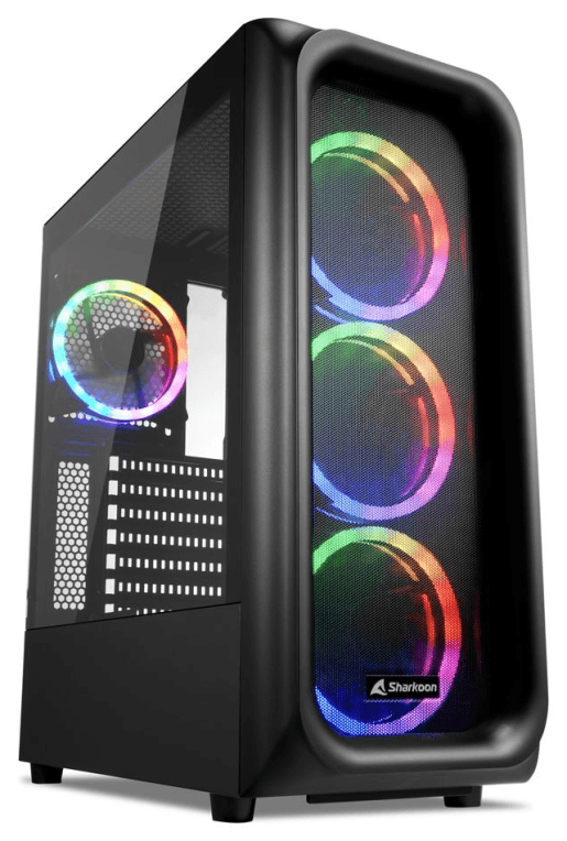 Sharkoon TK5M RGB ATX Escritorio Negro