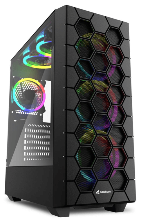 Sharkoon RGB HEX Escritorio Negro