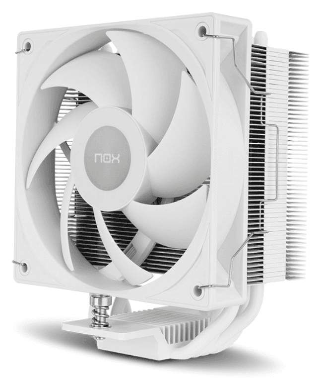 NOX Hummer NXHUMMERR400WH sistema de refrigeración para ordenador Procesador Ventilador 12 cm Blanco
