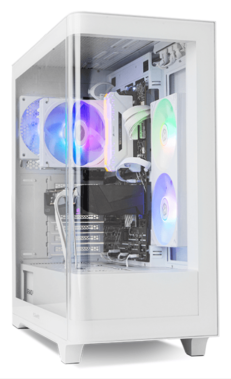 NOX Hummer ETHER Midi Tower Blanco