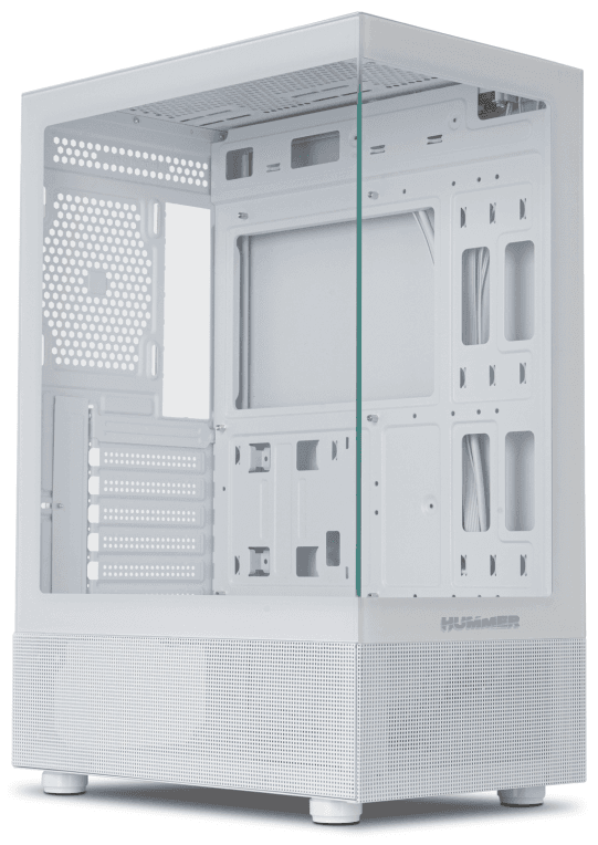 NOX Hummer NXHUMMERVSNWH carcasa de ordenador Midi Tower Blanco