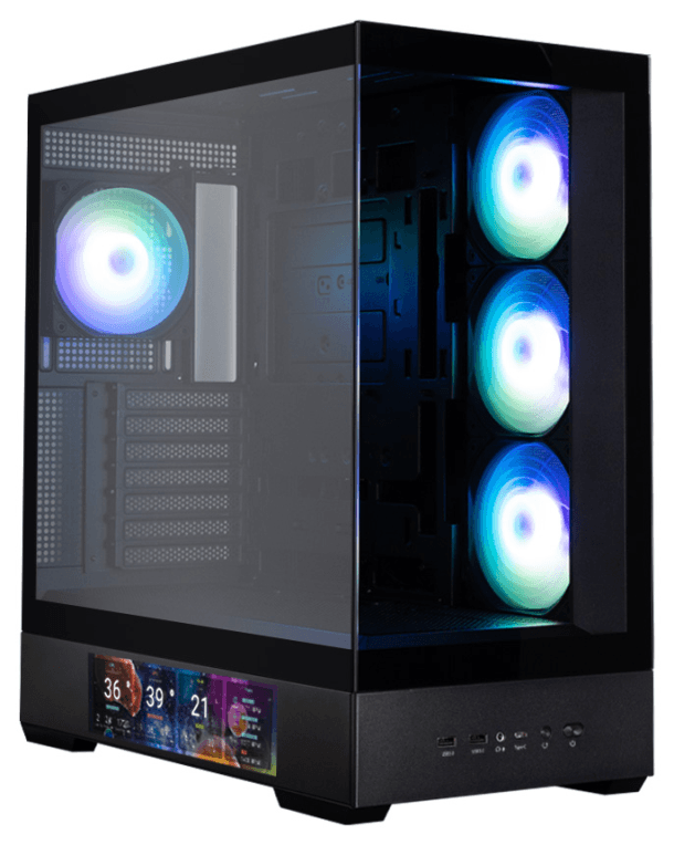 Zalman P40 DS BLACK Midi Tower Negro