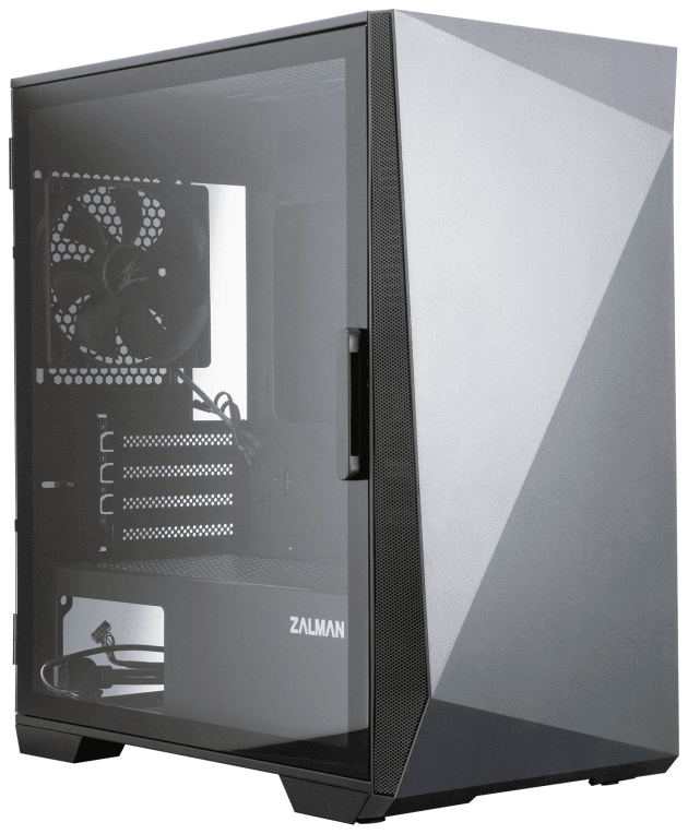 Zalman Z1 ICEBERG BLACK carcasa de ordenador Mini Tower Negro
