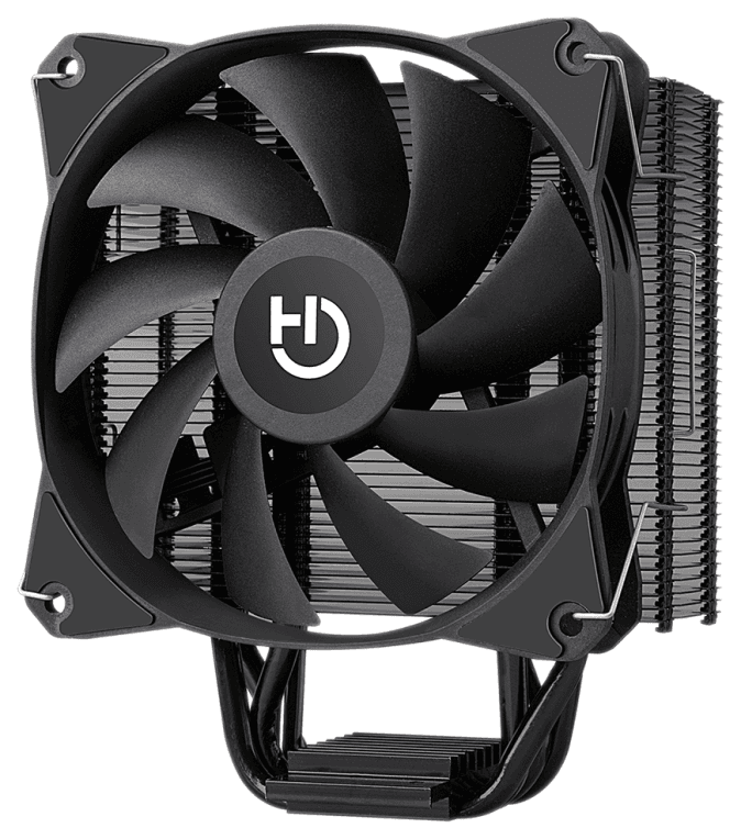 Hiditec C12 PWM Procesador Enfriador 12 cm Negro