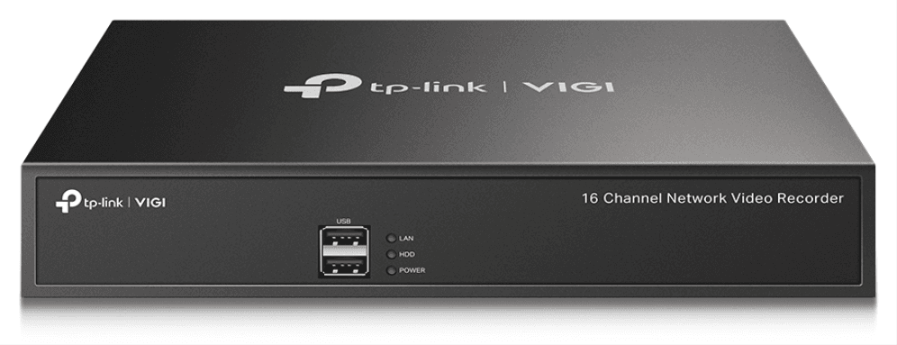 TP-Link VIGI NVR1016H Grabadore de vídeo en red (NVR) Negro