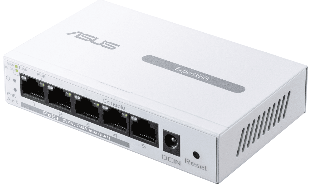 ASUS ExpertWiFi EBP15 Gestionado Gigabit Ethernet (10/100/1000) Energía sobre Ethernet (PoE) Blanco