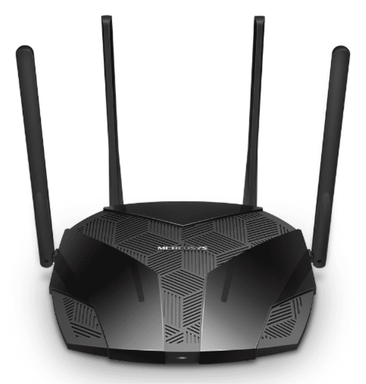 Mercusys MR80X router inalámbrico Gigabit Ethernet Doble banda (2,4 GHz / 5 GHz) Negro