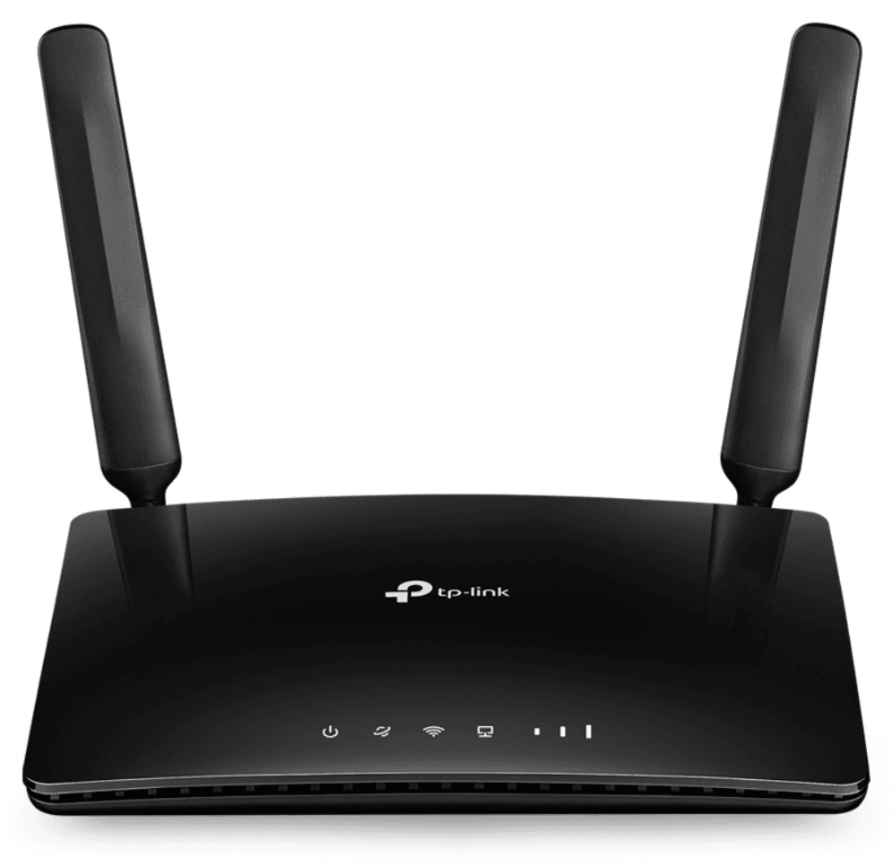 TP-Link TL-MR6400 router inalámbrico Ethernet rápido Banda única (2,4 GHz) 4G Negro