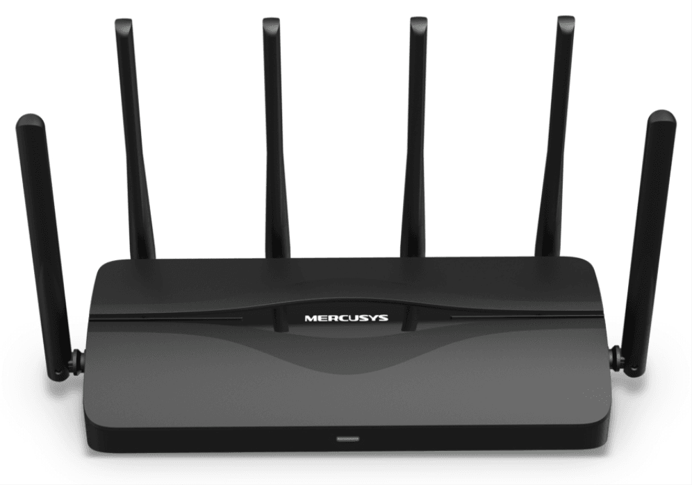 Mercusys MR47BE router inalámbrico 2.5 Gigabit Ethernet Tribanda (2.4 GHz / 5 GHz / 6 GHz) Negro