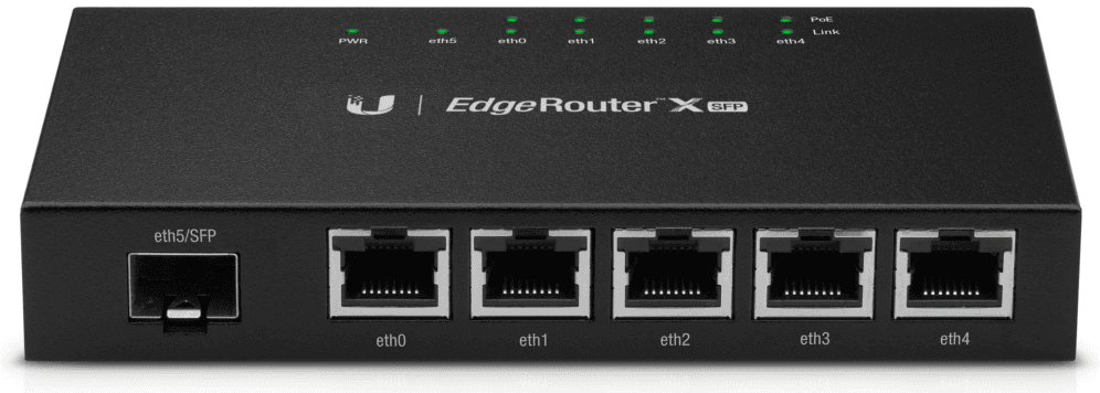 Ubiquiti ER-X-SFP router Negro