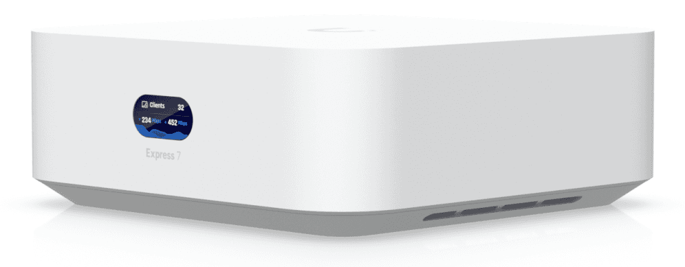 Ubiquiti UniFi Express 7 pasarel y controlador 10, 100, 1000, 2500, 10000 Mbit/s