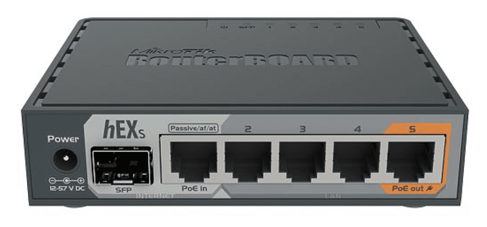 Mikrotik hEX S router Gigabit Ethernet Negro