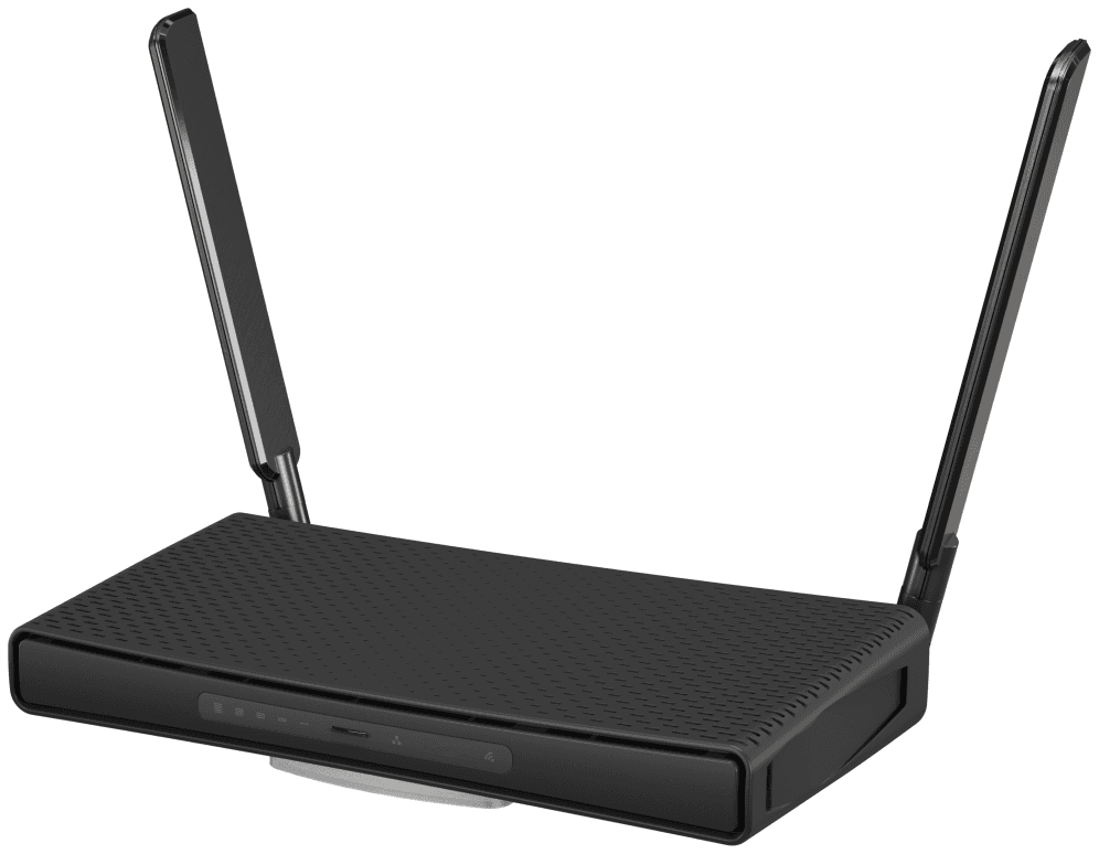 Mikrotik hAP ax³ router inalámbrico Gigabit Ethernet Doble banda (2,4 GHz / 5 GHz) Negro
