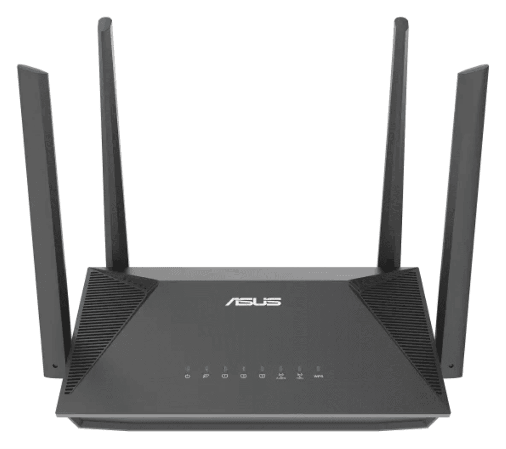 ASUS RT-AX52 AX1800 AiMesh router inalámbrico Gigabit Ethernet Doble banda (2,4 GHz / 5 GHz) Negro