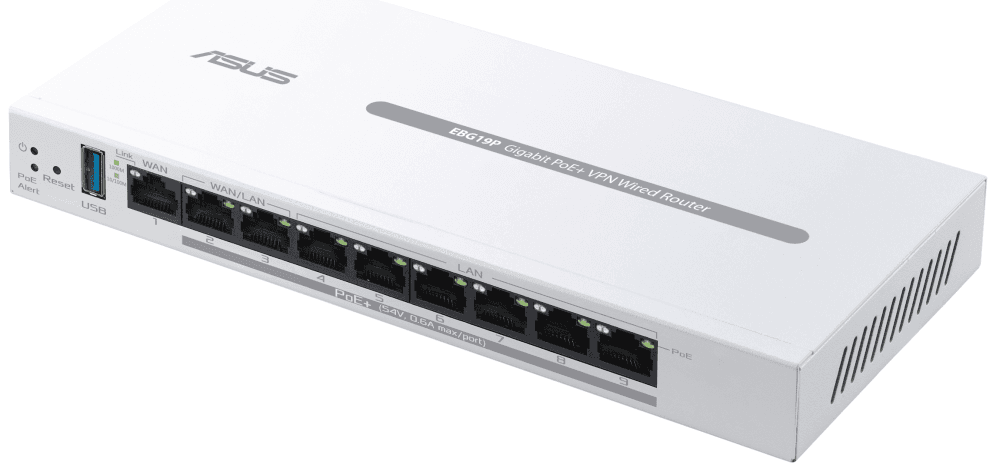 ASUS ExpertWiFi EBG19P router Gigabit Ethernet Blanco