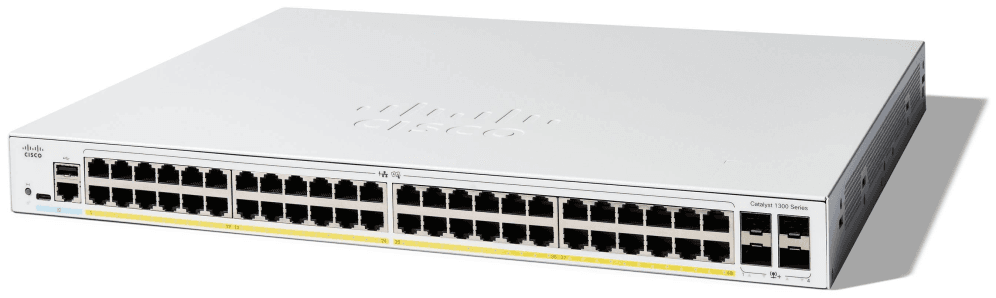 Cisco C1300-48FP-4X switch Gestionado L2/L3 Gigabit Ethernet (10/100/1000) Blanco
