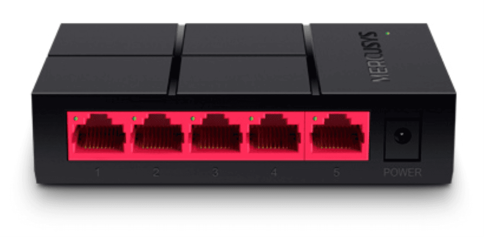 Mercusys MS105G switch No administrado Gigabit Ethernet (10/100/1000) Negro