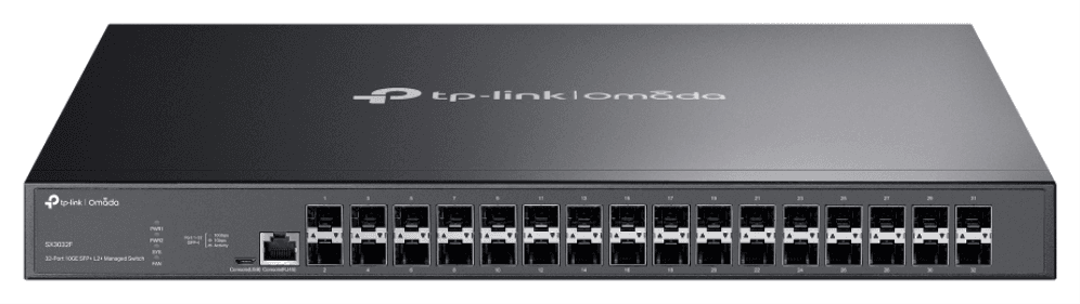 TP-Link Omada SX3032F switch Gestionado L2+ Negro