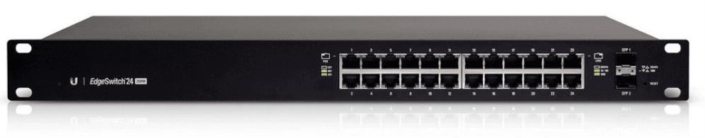 Ubiquiti Networks ES-24-250W switch Gestionado L2/L3 Gigabit Ethernet (10/100/1000) Energía sobre Ethernet (PoE) 1U Negro