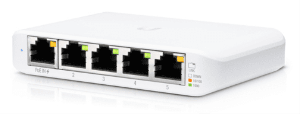 Ubiquiti UniFi Switch Flex Mini (3-pack) Gestionado Gigabit Ethernet (10/100/1000) Energía sobre Ethernet (PoE) Blanco