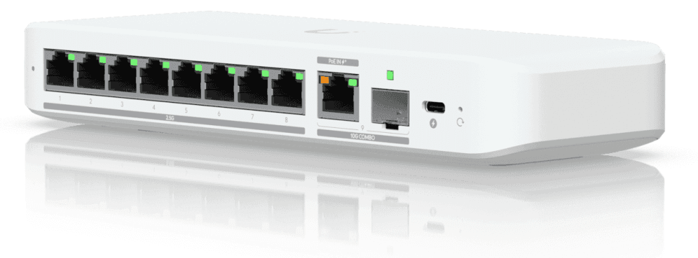 Ubiquiti UniFi Flex 2.5G Gestionado L2 2.5G Ethernet (100/1000/2500) Montaje en pared/escritorio Blanco