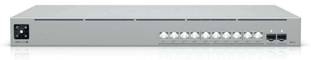 Ubiquiti UniFi Pro XG 10 PoE Gestionado L2/L3 10G Ethernet (100/1000/10000) Energía sobre Ethernet (PoE) 1U Gris