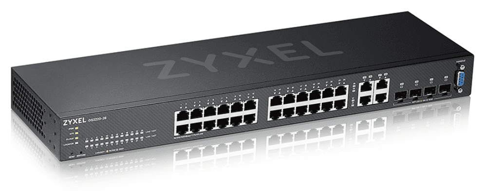 Zyxel GS2220-28-EU0101F switch Gestionado L2 Gigabit Ethernet (10/100/1000) Negro