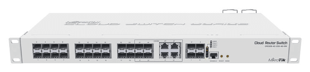 Mikrotik CRS328-4C-20S-4S+RM switch Gestionado L2/L3 1U Blanco
