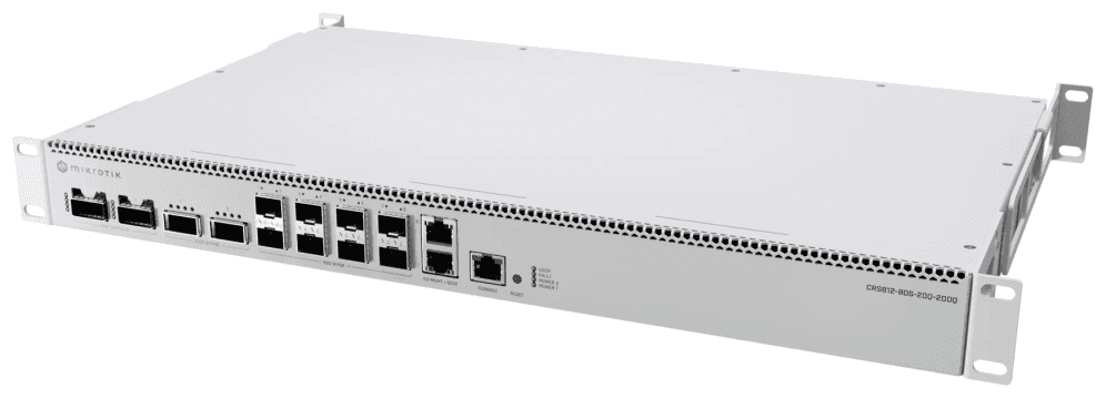 Mikrotik CRS812 DDQ 10G Ethernet (100/1000/10000)