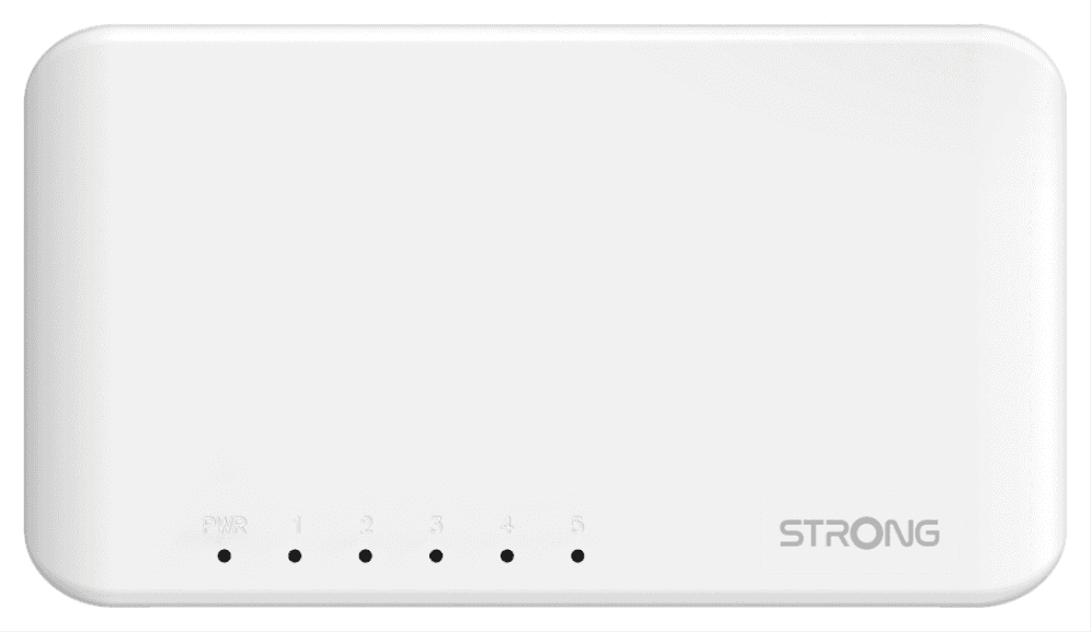 Strong SW5000P switch Gigabit Ethernet (10/100/1000) Blanco