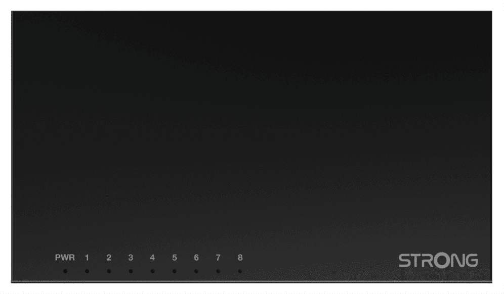Strong SW8000M switch Gigabit Ethernet (10/100/1000) Negro