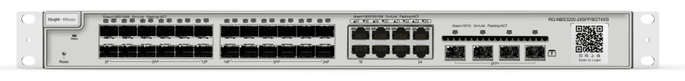 Ruijie Networks RG-NBS3200-24SFP/8GT4XS switch Gestionado L2 Gigabit Ethernet (10/100/1000)