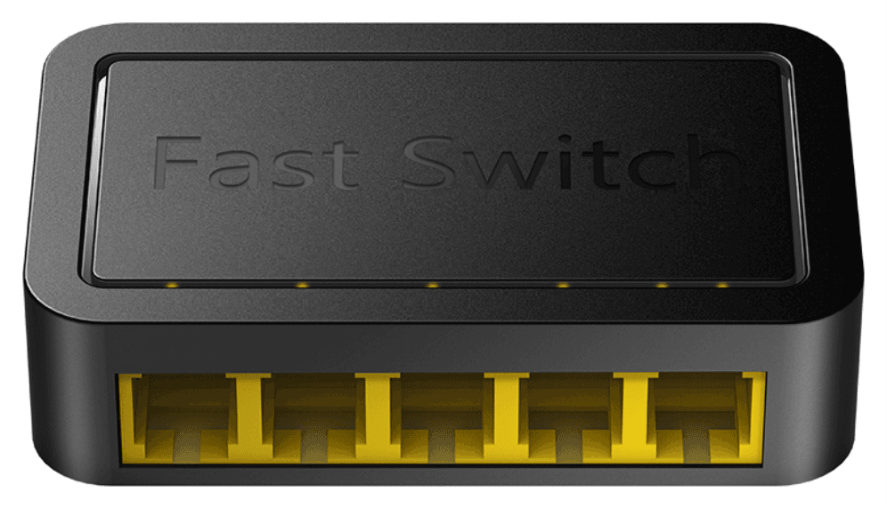 Cudy FS105D switch Fast Ethernet (10/100) Negro