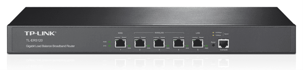 TP-Link TL-ER5120 router Gigabit Ethernet Negro