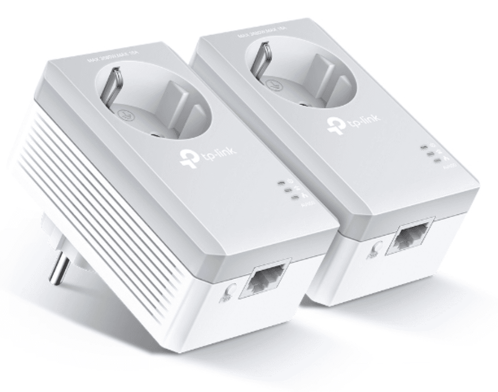 TP-Link TL-PA4010P KIT V5 adaptador de red PowerLine 600 Mbit/s Ethernet Blanco 2 pieza(s)