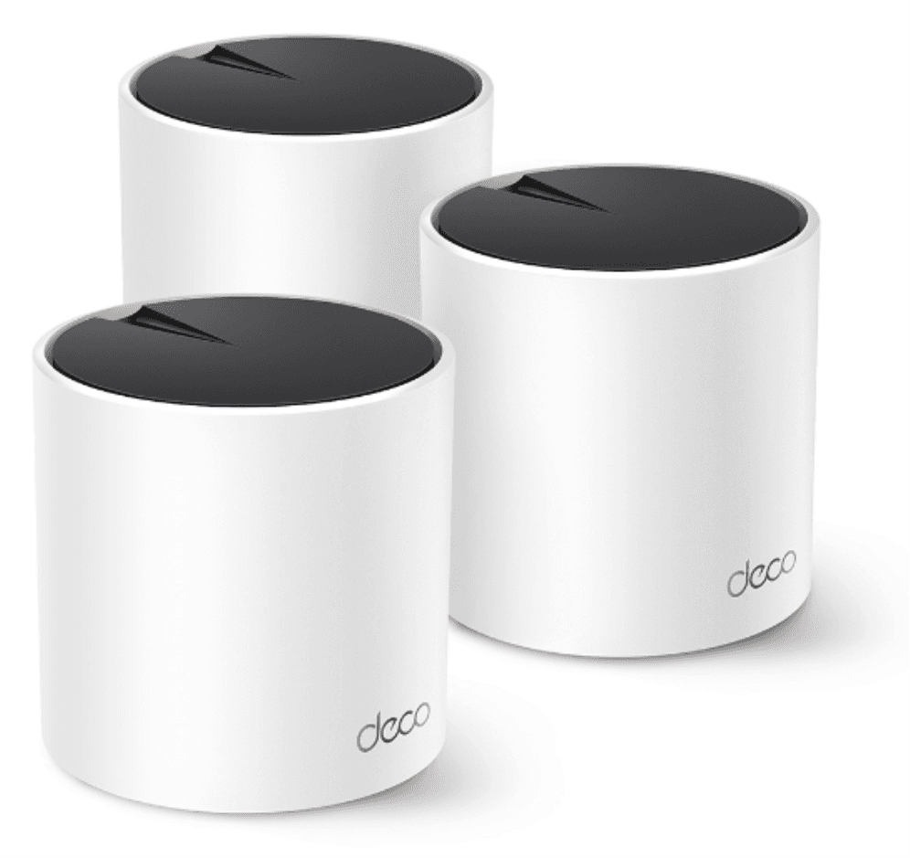 TP-Link DECO X55 (3-Pack) Doble banda (2,4 GHz / 5 GHz) Wi-Fi 6 (802.11ax) Blanco Interno