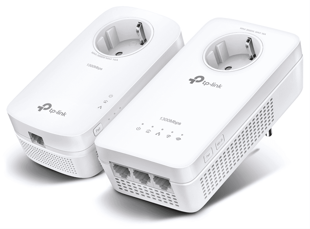TP-Link TL-WPA8631P KIT adaptador de red PowerLine 300 Mbit/s Ethernet Wifi Blanco 2 pieza(s)