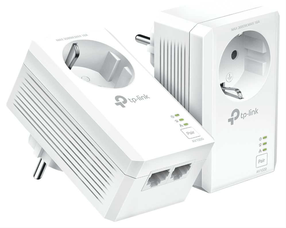 TP-Link TL-PA7027P KIT adaptador de red PowerLine 1000 Mbit/s Ethernet Blanco 2 pieza(s)