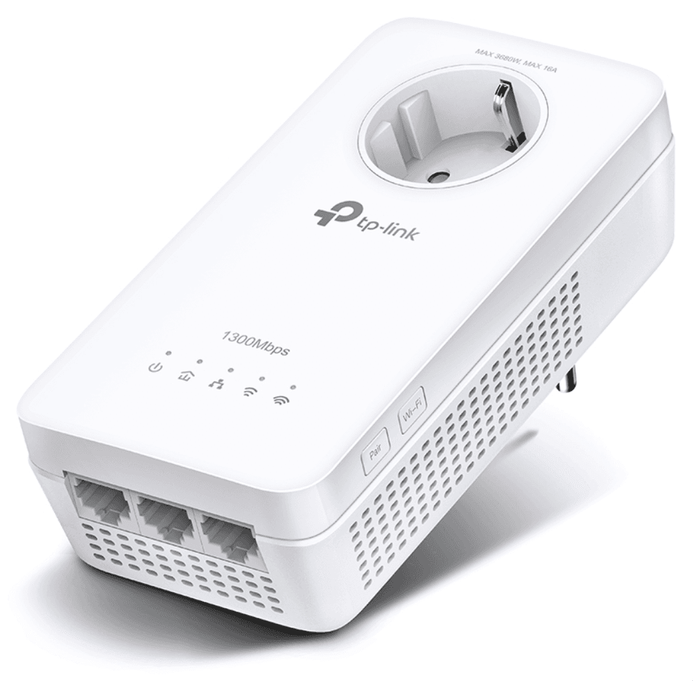 TP-Link TL-WPA8631P adaptador de red PowerLine 300 Mbit/s Ethernet Wifi Blanco 1 pieza(s)