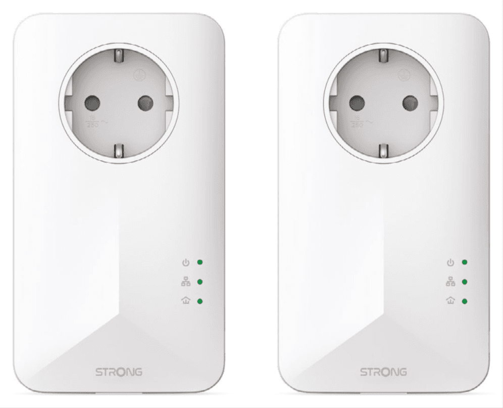 Strong PowerLine 1000 Kit 1000 Mbit/s Ethernet Blanco 2 pieza(s)