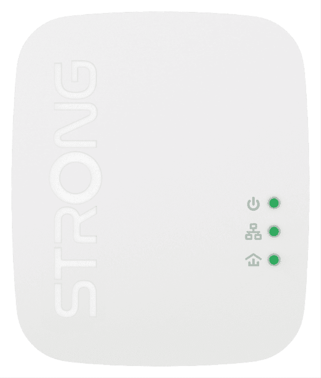 Strong POWERL1000DUOMINI adaptador de red PowerLine 1000 Mbit/s Ethernet Blanco 2 pieza(s)
