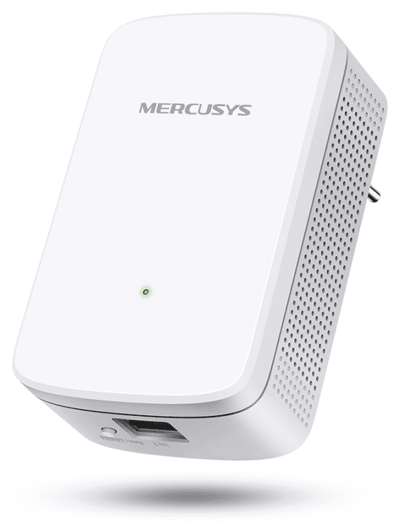 Mercusys ME10 ampliador de red Repetidor de red Blanco 10, 100 Mbit/s