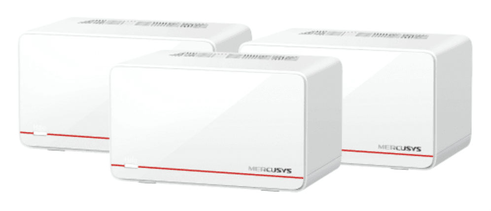 Mercusys HALO H37BE Doble banda (2,4 GHz / 5 GHz) Wi-Fi 7 (802.11be) Blanco 3 Interno