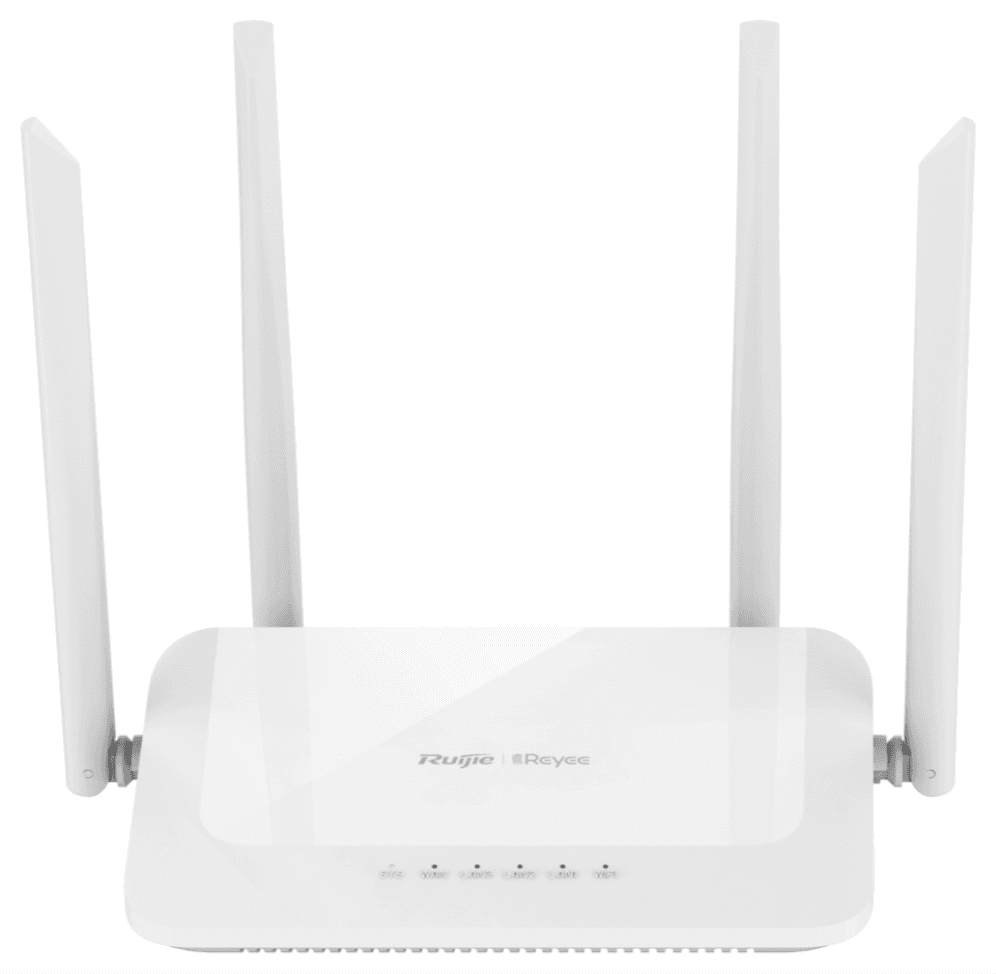 Ruijie Networks RG-EW1200 router inalámbrico Ethernet rápido Doble banda (2,4 GHz / 5 GHz) Blanco