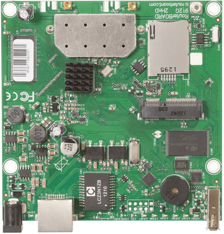 Mikrotik RB912UAG-2HPND pieza de repuesto para equipo de red Placa base